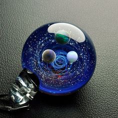 Night Sky Galaxy Necklace, Planet Stars , glass dome,SpaceBlown Glass Universe Pendant 1 Inches, Twi Necklace Planet, Epoxy Ideas, Galaxy Necklace, Bubble Necklaces, Fairy Jewelry, Fairy Necklace, Glass Artwork, Glass Dome, Paperweights