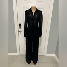 Fashion, Nova Sheer Top Black Jumpsuit Black Sheer Jumpsuits And Rompers For Evening, Sheer Black Jumpsuit For Night Out, Black Sheer Jumpsuits And Rompers For Night Out, Black Sheer Top, Sheer Top, Black Jumpsuit, Boot Cut, Fashion Nova, Pant Jumpsuit