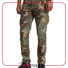 in stock Camo Pants Men, Canvas Cargo Pants, Military Cargo Pants, Canvas Pants, Ralph Lauren Slim Fit, Ralph Lauren Kids, Camo Pants, Ralph Lauren Collection, Men Fashion Casual Outfits