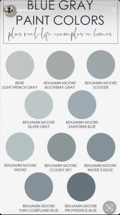 the best blue gray paint colors