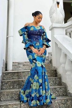 Long Gown Styles, Ankara Dress Designs, Ankara Long Gown, Video Fashion, Ankara Long Gown Styles, African Fabric Dress, Ankara Dress Styles, Ankara Gown Styles