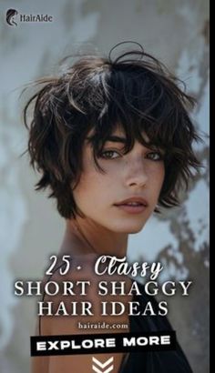 Short Flippy Hairstyles, Short Shaggy Hair, Bobbi Pins, Simply Hairstyles, Hairstyle Examples, Bob Cuts