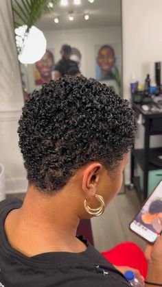 Theo | Raleigh Short Natural Hair | It’s definitely been a min since I’ve posted hair lol. Yes I’m still taking appointments, use the link in my bio . #raleigh #ralieghnc... | Instagram Curls For Very Short Hair, Curly Short Hair For Black Women, Short Natural Hair Round Face, Jheri Curl On Short Natural Hair, Short Natural Tapered Haircuts For Women, Short Haircut Natural Hair, Short Natural Hair Bride, Short Haircuts For Natural Hair, S Curl Short Hair Black