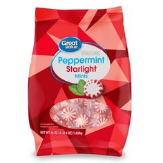 a bag of peppermint starlight minis