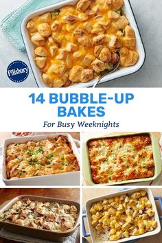 Bubble Up Bakes Dinners, Easy Dinner Recipes Biscuit, Dinner Ideas Using Biscuits, Dinner Ideas Using Canned Biscuits, Biscuit Dinner Recipes Pillsbury, Bubble Bake Recipes Biscuits, Casseroles Using Biscuits, Casserole With Canned Biscuits, Beef Bubble Up Recipes