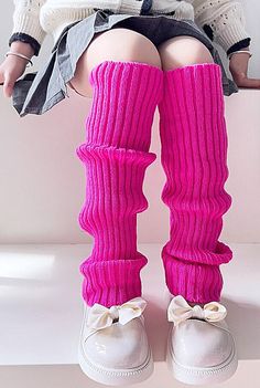 One size. Suitable for child age 5- 9yrs old. Warmers Outfit, Leg Warmers Outfit, Leg Warmers, Pink