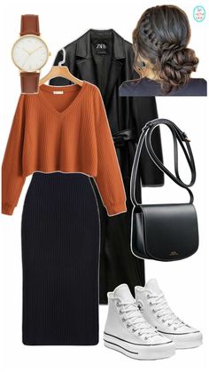 Chique Outfit, Looks Pinterest, Fall Outfit Ideas, Trendy Fall Outfits, Casual Work Outfits