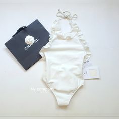 Black Friday Sale $1525 $1299 Final Sale No Any Other Offers Brand New Color: Off White Or Ivory Authentic!! Comes With Original Tag, Shopping Bag Camellia No Return No Exchange Chanel Swim, Swimsuit Brands, Friday Sale, Black Friday Sale, Womens Swim, One Piece Swimsuit, New Color, Final Sale, Black Friday