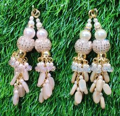 Indian Handmade Latkan Tassels for Saree Blouse Lehenga HandBags Hangings Dupatta Decoration Bridal Wedding dress for Women pair of 2 pcs Size - 9.50 cm Length  Item Description You can use this Beautiful pair of tassle for several DIY projects.  *These beautiful Tassel Latkans are used as the accessory for saree blouse on the back, but u can use according to your need and your innovative ideas. * Package contains 2 Latkan / 1 Pair Other Than Saree Blouse, you can use these latkans in various wa Tassels For Saree, Latkan Tassels, Wedding Dress For Women, Sari Lehenga, Blouse Lehenga, Stylish Blouses, Bridal Wedding Dress, Fashion Scarves, Innovative Ideas