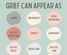 Grief and loss Coping With Loss, Keeping Busy, Pregnancy Loss, Physical Pain, Therapy Tools, Infant Loss, Angel Baby, Mental And Emotional Health