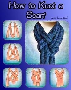 Simpul Dasi, Scarf Wearing Styles, Ways To Tie Scarves, Scarf Knots, Ways To Wear A Scarf, How To Wear A Scarf, Diy Scarf, Stylish Scarves, Scarf Women Fashion