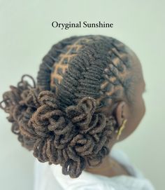 . . . . . . . #oryginalsunshine #971 #locstyles #bun #locks #twist #loctician #fwi #reels #hairstyle #locs #loclivin #guadeloupe #mood #women #locsrock #blackhair #art #womanwithlocs #beautiful #respectmyhair #island #petals Petal Buns On Locs, Low Loc Petal Bun, Locs Petal Bun, Loc Pedals Bun, Locs, Black Hair, Twist, Hair Styles