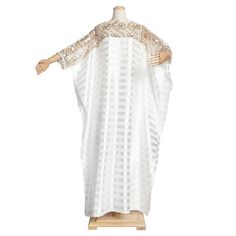 Product Name: Women's Dress Lace Sequins White Kaftan Robe Item NO.: zico_8102 Weight: 0.35 kg = 0.7716 lb = 12.3459 oz Category: Clothing> Women> Dresses & Skirts Creation Time: 2023-02-20 Fitted White Festive Kaftan, Festive Fitted White Kaftan, White Maxi-length Kaftan For Evening, White Elegant Free Size Dress, Fitted Floor-length Kaftan For The Beach, Festive White Maxi Dress For The Beach, White Festive Maxi Dress For Beach, Elegant White Free Size Dress, Festive White Maxi Dress For Beach