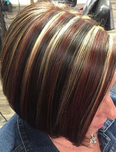 Blonde And Auburn Highlights, Ideas For Dark Brown Hair, Auburn Highlights, Highlight Ideas, Golden Brown Hair, Brown Hair Shades, Brown Hair With Blonde, Chunky Highlights