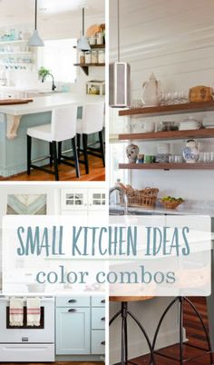 small kitchen ideas color combos