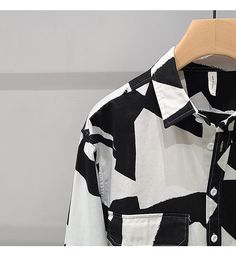 Product information: Material: cotton Cotton content: more than 95% Size: XXL M L XL 3XL Pattern: Diamond shape Collar type: square collar Color: White print Sleeve length: Long sleeves Clothing technology: washing Size Information: Size: M/L/XL/XXL/3XL Unit:cm Note: 1. Asian sizes are 1 to 2 sizes smaller than European and American people. Choose the larger size if your size between two sizes. Please allow 2-3cm differences due to manual measurement. 2. Please check the size chart carefully before you buy the item, if you don't know how to choose size, please contact our customer service. 3.As you know, the different computers display colors differently, the color of the actual item may vary slightly from the following images. Packing list: 1*shirt Product Image: Cool Sleeves, Wine Tote Bag, Sac Lunch, Sleeves Clothing, Printed Sleeves, Diamond Shape, Weekender Bag, Types Of Collars, Geometric Print