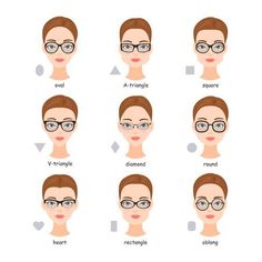 Glasses For Oblong Face, Glasses For Long Faces, Frames For Round Faces, Glasses For Oval Faces, Glasses Styles, Glasses For Round Faces, Pair Eyewear, Glasses For Face Shape, Best Eyeglasses