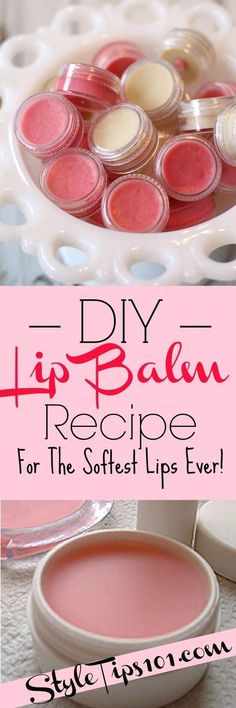 lip balm recipe for the softest lips ever