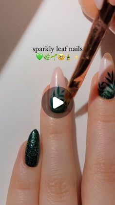 "Bring on the fall vibes with this stunning moss green! 🍃 Nail your seasonal style effortlessly! 🍁 #AutumnStyle #MossGreenNails #NailFashion" Art Pins, Winter Nail Art, Nails Art, Winter Nails