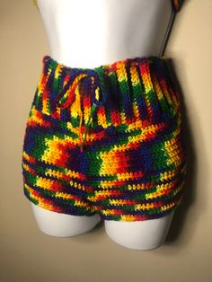 Cheap Stretch Multicolor Shorts, Cheap Multicolor Shorts For Day Out, Trendy Cheap Festival Shorts, Cheap Women's Shorts For Festivals, Cheap Bohemian Festival Shorts, 90s Goth Aesthetic, Neon Shorts, Hippie Aesthetic, Cynthia Rowley Dress