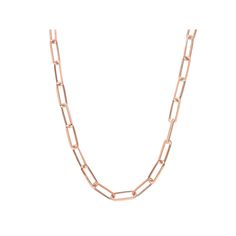 Simple, yet distinctively stylish, this Stella Grace paper clip necklace is a chic accent to your attire. Simple, yet distinctively stylish, this Stella Grace paper clip necklace is a chic accent to your attire.Click on this JEWELRY & WATCHES GUIDE to learn about fit, styles, materials and more! Length: 32 in. Clasp: lobster claw Nickel free Metal: sterling silver Width: 5 mm Packaging: black pouch Plating: rhodium, 18k rose gold flash plated, 18k gold flash plated Finish: polished Chain type: l Formal Rose Gold Cable Chain Necklace, Formal Rose Gold Oval Link Necklace, Rose Gold Link Chain Necklace For Formal Occasions, Formal Rose Gold Necklace With Cable Chain, Formal Rose Gold Link Necklace, Rose Gold Link Necklace With Paperclip Chain, Rose Gold Necklace With Paperclip Chain Link, Rose Gold Necklaces With Rectangular Links, Modern Formal Necklace With Paperclip Chain