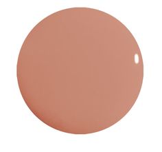 a round pink color on a white background