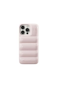 The Puffer Case® - Strawberry Frozen Yogurt | Urban Sophistication Frozen Yogurt Drops, Puffer Phone Case, Pink Gift Basket, Yogurt Drops, Strawberry Frozen Yogurt, Puffer Case, Bday Wishlist, Cute Makeup Bags, Phone Water