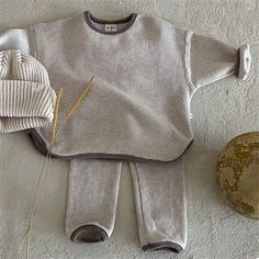 Warm Striped Lounge Set Leisure Outfits, Luxe Boutique, Baby Fits, Newborn Sets, Clothes Set, Lounge Set, Accessories Jacket, Baby & Toddler Clothing