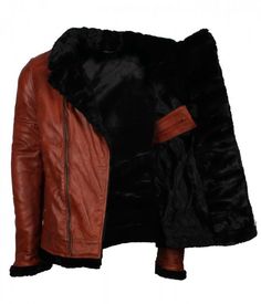 Buy Men's Inner Faux Fur Brown Genuine Leather Jacket now! Masculine Brown Leather Jacket For Winter, Luxury Brown Biker Jacket With Faux Fur Lining, Luxury Men's Leather Jacket With Faux Fur Lining, Luxury Brown Double-breasted Leather Jacket, Luxury Brown Faux Fur Leather Jacket, Winter Leather Jackets, Fur Leather Jacket, Womens Biker Jacket, Vegan Leather Jacket