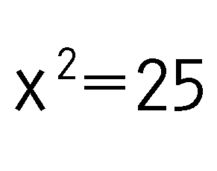 an x and 2 are equal in the same square, with one number on each side