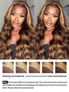 Hair Name: Wear Go Glueless Wigs Hair Style: Body Wave Hair Hair Length: 8-28 inches Wig Weight: 200-320g/Wig (Depending on Length and Density) Color: Highlights #4/27 Density: 180% Cap Size: Medium, 22.5inch (Customize Size Service >) Lace Size: 6x4 Pre-cut HD Lace Quality: 100% Virgin Human Hair Wigs Last for More Than One Year Lace Top Swiss HD Lace Shipment: DHL, FedEx, or UPS 3-10 Business Days Highlights Ombre, 13x4 Lace Front Wig, Color Highlights, Curling Hair With Wand, Glueless Wigs, Wigs Hair, Colored Wigs, Body Wave Hair, Wave Hair