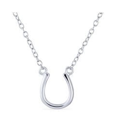 in stock Silver Horseshoe Necklace, Horseshoe Pendant, Luck Charm, Jewelry Minimalist, Luck Charms, Bling Jewelry, Necklace For Women, Good Luck, Equestrian