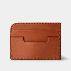 Hatton Slim Leather Cardholder · CarlFriedrik Leather Cardholder, Italian Heritage, Luggage Accessories, Modern Life, Card Holder Leather, Traditional Style, Card Slots, Slots, Initials