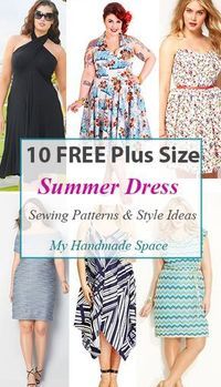 the 10 free plus size summer dresses sewing patterns and style ideas