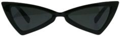 Black Cat Eye Sunglasses With Tinted Lenses For Parties, Vintage Black Plastic Sunglasses, Black Plastic Sunglasses For Party, Black Plastic Sunglasses For Parties, Black Plastic Party Sunglasses, Retro Black Sunglasses For Evening, Gothic Black Sunglasses For Party, Black Gothic Sunglasses For Party, Retro Black Sunglasses For Formal Occasions