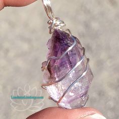 Photos are of actual crystal for sale.  Wire Wrapped by me with silver plated Copper.  Raw in Natural State. Not polished crystal.  SUPER 7 CRYSTAL INFO  🦋 A potent combination of seven minerals including; Amethyst, Cacoxenite, Lepidocrocite, Goethite, Clear Quartz, Rutile and Smokey Quartz. 🦋 Aligns all Chakras to the highest vibration 🦋 Helps release/change old patterns and lifeless beliefs 🦋 Sleep with Super 7 to awaken with a deep sense of peace, harmony and contentment  🦋 Revitalizes and cleanses negative energy 🦋 Stimulates wisdom & intuition, identifying what prevents you from fully embracing your purpose. 🦋 Super Seven crystals transmit a profound spiritual form that connects with all humanity. A stone highly-recommended for anyone, especially those serious about accepting i Silver Crystals With Natural Stones For Jewelry Making, Mystical Silver Amethyst Crystal Necklace, Silver Crystals With Natural Stones, Silver Mineral Crystal With Natural Stones, Unique Silver Crystals With Natural Stones, Silver Gemstone Crystals For Jewelry Making, Handmade Spiritual Sterling Silver Crystals, Mystical Silver Mineral Crystal, Unique Silver Mineral Crystal