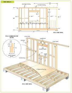 the plans for a bed frame