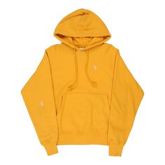 Description:Vintage yellow Champion hoodie, fits small.GENDER: mens CONDITION: good - marks on front, back and sleeve.STYLE: hoodieERA: 1990sCOLOUR: yellowFABRIC: cotton blend Yellow Champion Hoodie, Back Of Hoodie, Carhartt Work In Progress, College Hoodies, Hoodie Fits, Champion Hoodie, Colour Yellow, Style Hoodie, Yellow Fabric