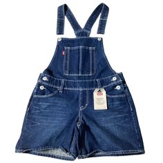 Levi’s Denim Boyfriend Shorttalls Overalls Big Girl Size 12 Regular New With Tags They're Like Your Favorite Overallsonly Shorter!For Warm Weather. Stretch Twill Fabric Crafted From Sustainably-Sourced Bci Cotton. We've Has Been Making Overalls Since Our Early Days, And Have Made The Perfect Pair For Young Movers And Shakers. Adjustable Shoulder Straps With Buckle Closures Bib Pocket 4 Side Pockets And 2 Back Pockets With Arcuate Stitching Button Closures At Waist #18shorts Making Overalls, Overalls Big, Gold Jeans, Boys Denim, Pull On Jeans, Levi’s Jeans, Relaxed Jeans, Denim Cotton, Size 12 Jeans