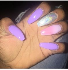 Super Cute Nails, Ballerina Nails, Hot Nails, Girls Nails, Unique Nails