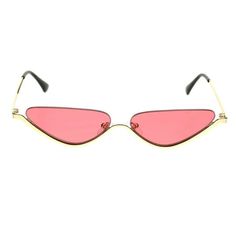 Women's chic trendy retro hippie funk exposed lens cateye metal rim sunglasses. (m10631co) Size: one size.  Color: Gold.  Gender: female.  Age Group: adult. Gold Sunglasses, Retro Sunglasses, Upside Down, Cloth Bags, Cat Eye Sunglasses, Cat Eye, Sunglasses Accessories, Gender Female, Bathing Suits