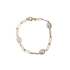 The Shore 18k gold filled chain link & mother of pearl bracelet. Wear alone or pair with other AV bracelets Gold Filled Chain, Pearl Bracelet, Chain Link, Mother Of Pearl, Gold Filled, 18k Gold, Chain, Gold, How To Wear