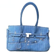 Women Tote Handbag Elegant Lady Sh oulder Crossbody Bags High Quality Blue Black Material: Denim Big Size 35cm(L)X18cm(W)X27cm(H)  Small Size 37cm(L)X20cm(W)X23cm(H)  Package Weight: 0.9kg Open Method: Zipper Best match:Comptiments any style dress and shoes in matching color About Payment: Please pay for all items within 5 days after purchasing. We accept all payment methods. About shipping: We will send your item in 1-3 day after payment.We ship the item by Air Mail delivery from China.It will Dress And Shoes, Diy Bags Purses, Recycle Jeans, Elegant Lady, Denim Bag, Tote Handbag, Types Of Bag, Trendy Fashion Women, Diy Bag