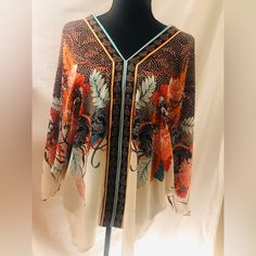 Rose & Olive Floral Blouse Size Large No Stains Or Rips Smoke/Pet Free Home Questions? Leave A Comment Below! Orange Bohemian V-neck Top, Orange Printed V-neck Top, Bohemian Orange Printed Blouse, Orange Bohemian Blouse With Floral Print, Flowy Orange V-neck Blouse, Flowy Orange Bohemian Top, Fall Multicolor Print V-neck Blouse, Orange Floral Print V-neck Top, Flowy Orange Blouse With Floral Print