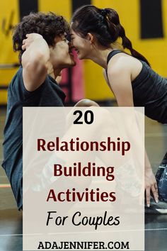 Awesome relationship bonding activities for couples to build intimacy Relationship Activities Therapy, Couple Physical Activities, Trust Building Exercises For Couples, Couples Building Activities, Healthy Relationship Exercises, Bonding Activities For Couples, Couple Building Activities, Relationship Bonding Activities, Couples Retreat Activities