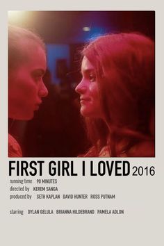 the first girl i loved poster is shown