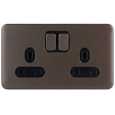 Full range available of the Schneider Lisse Deco range including the mocha bronze 13A Double Socket GGBL3020BMB. Next Day Delivery Available. Stainless Steel Range, Light Switch, Next Day, Range