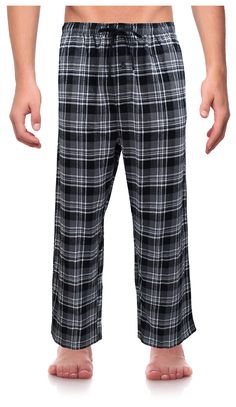 PRICES MAY VARY. 100% Cotton long leg mens flannel pajama pants, sleep pants, lounge pants. Strong warm and cozy fabric with a full wide cut for easy movement and maximum sleeping comfort. Comfortable covered elastic waistband with adjustable drawstring and a single-button fly, designed for your sleeping comfort. Two side hand pockets. Lounge pants is special designed for a cozy relaxed roomy fit to ensure maximum comfort while sleeping. Big variety of pretty PJ’s designs for a better classical Mens Flannel Pajamas, Flannel Pajama Pants, Casual Trends, Flannel Pajama Sets, Best Pajamas, Flannel Pants, Black Polo Shirt, Cozy Fabric, Mens Flannel