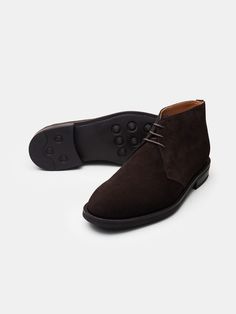 The Chukka Boot was initially designed for rough weather and terrain for the army. Our take shares many of those good qualities. A full leather lining makes these shoes perfect for the whole fall season, and if you happen to be in a bit warmer climate, an ideal year-rounder. Our interpretation of the iconic silhouette, featuring a classic ankle-cut, gives a confident and unique look that will be a sound addition to your everyday lineup. At the same time, the sturdy rubber sole makes the chukkas Fall Moc Toe Desert Boots With Vibram Sole, Fall Desert Boots With Vibram Sole And Moc Toe, Walking Chukka Boots With Vibram Sole And Plain Toe, Chukka Boots With Vibram Sole For Walking, Plain Toe Chukka Boots With Vibram Sole For Walking, Classic Chukka Boots With Vibram Sole For Outdoor, Goodyear Welted Chukka Boots For Outdoor, Winter Desert Boots With Leather Sole And Plain Toe, Winter Plain Toe Desert Boots With Leather Sole