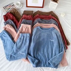 Winter Pajamas Sets For Women Sleepwear Homes Clothing Pajama Home Wea – hnewly Velvet Sleepwear, Velvet Pajamas, Winter Sleepwear, Pijamas Women, Sleepwear Women Pajamas, Warm Pajamas, Pyjamas Set, Women Sleepwear, Winter Pajamas